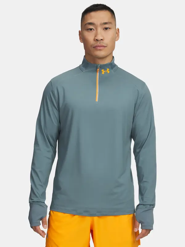 Under Armour Men's Under Armour UA LAUNCH PRO 1/4 T-Shirt ZIP-BLU - Men's