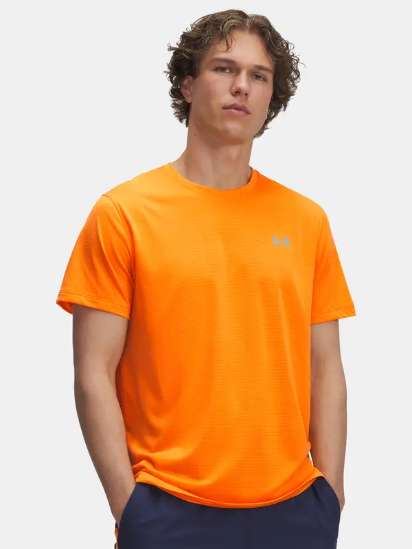 Under Armour Men's Under Armour UA LAUNCH SHORTSLEEVE-ORG T-Shirt - Mens