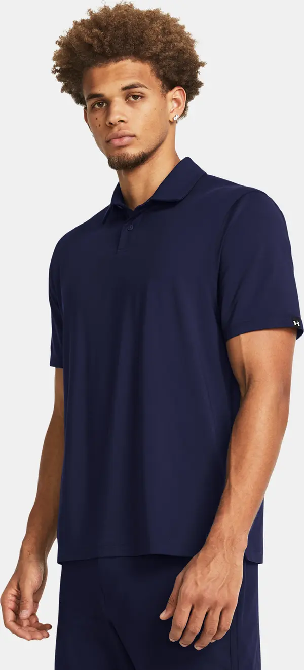 Under Armour Men's Under Armour UA T2G Polo LB-BLU T-Shirt - Mens