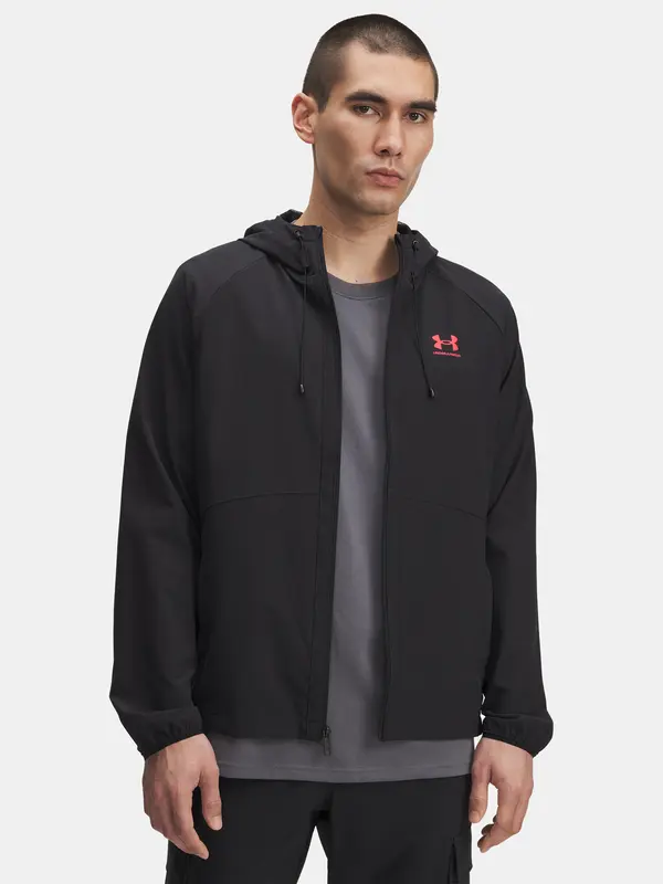 Under Armour Men's Under Armour UA Vibe Woven Jacket-BLK - Mens