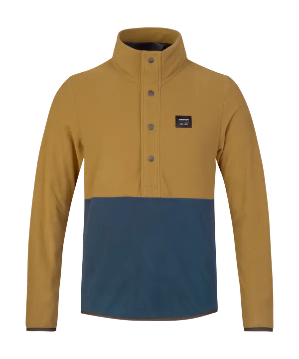 HANNAH Men's warm fleece sweatshirt Hannah MINT wood thrush/stratified sea