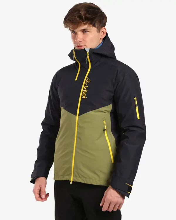 Kilpi Men's waterproof outdoor jacket Kilpi METRIX-M Green