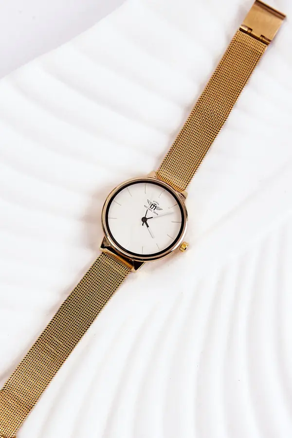 Michael John Michael John Women's Analog Watch Michel John White-Gold