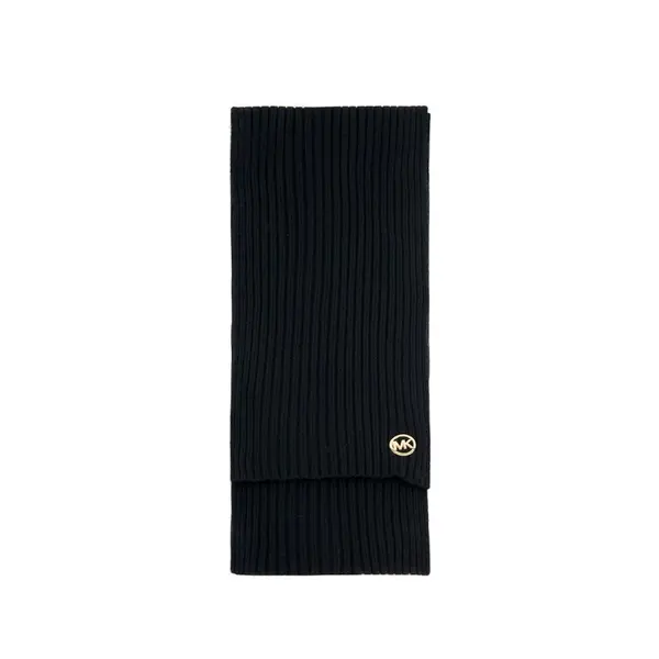 Michael Kors Michael Kors Scarf - PATCH Rib Scarf - Black