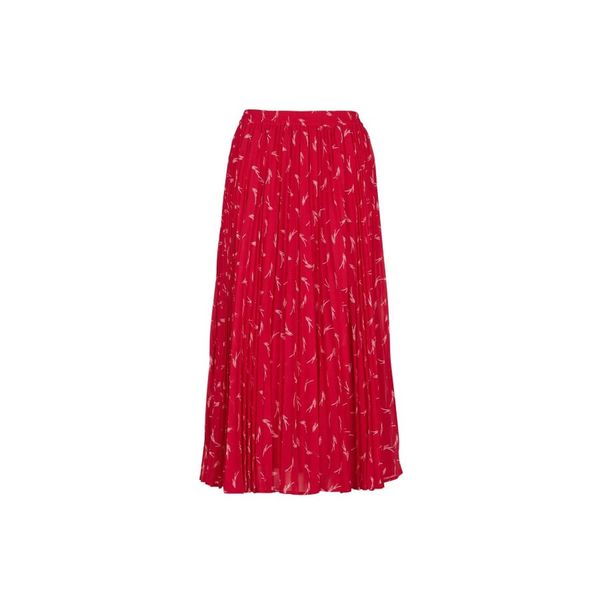 Michael Kors Michael Kors Skirt - SIGNTR LOGO PLTED SKT red