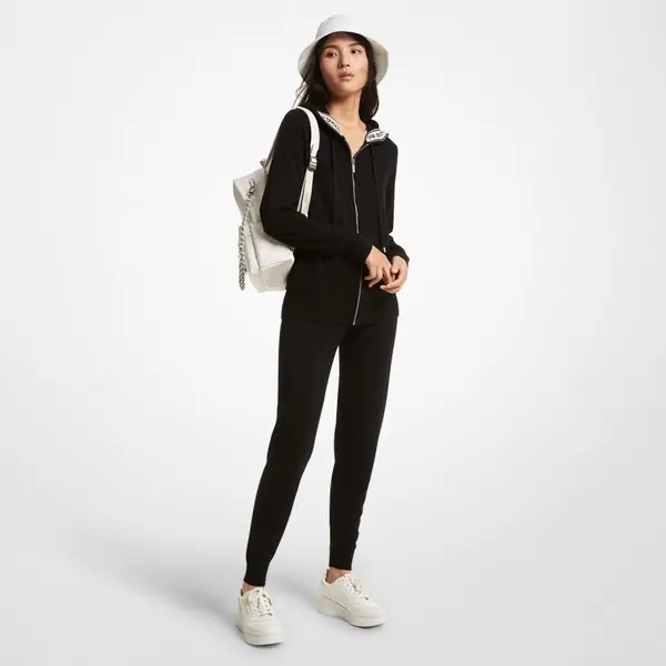 Michael Kors Michael Kors Sweatshirt - UNISEX ZIP HOODIE black
