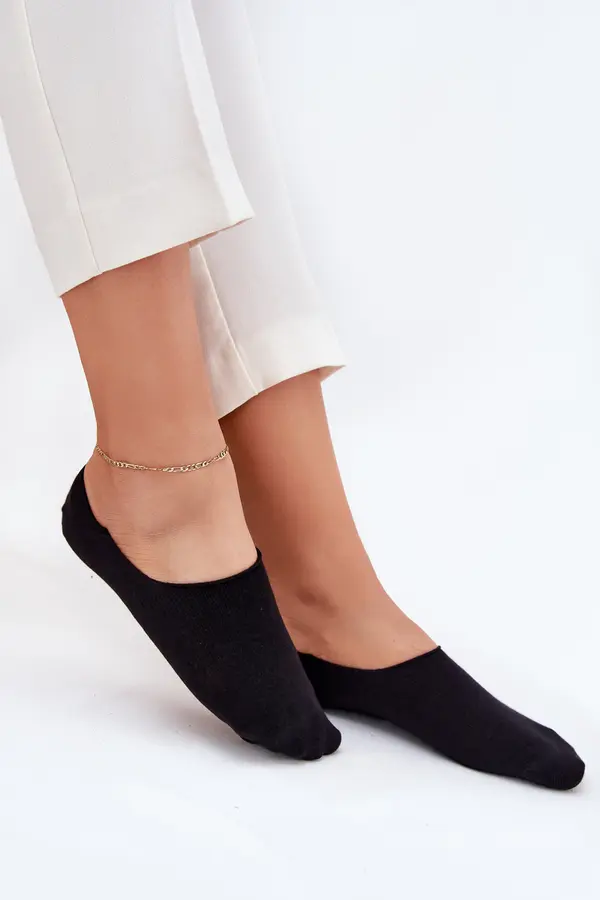 Milena Milena Ladies Microstop Bamboo Socks Black