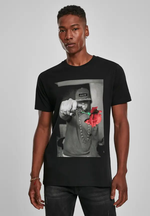 Mister Tee Mister Tee Pistol Rose Tee Black