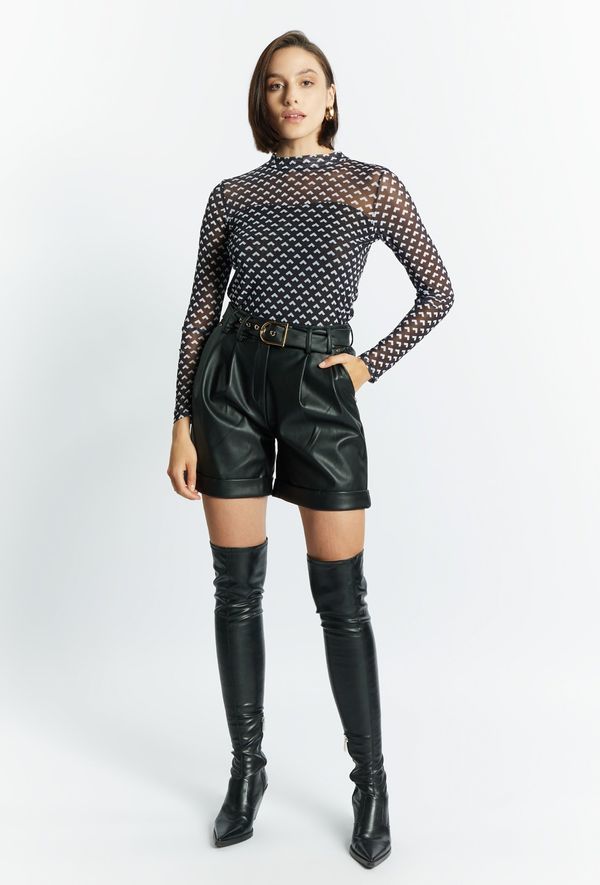 MONNARI MONNARI Woman's Shorts Women's Shorts With Belt