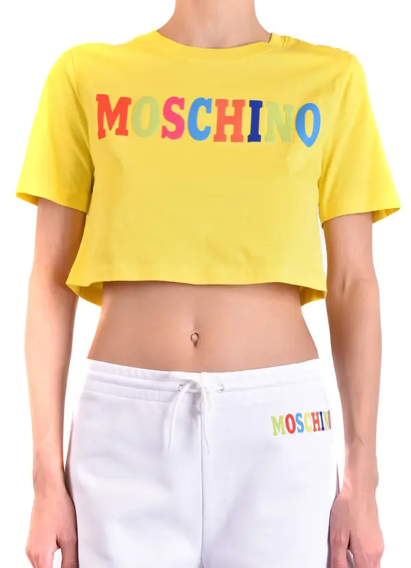 Moschino Moschino žuti kratki top