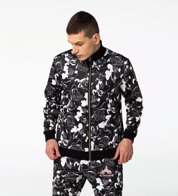 Mr. GUGU & Miss GO Mr. GUGU & Miss GO Man's And White Walt Dealer Track Jacket S-W-526 1692