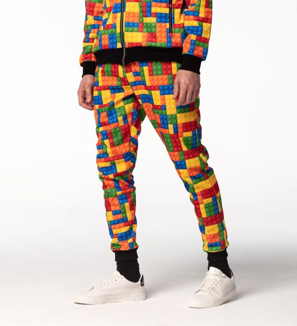 Mr. GUGU & Miss GO Mr. GUGU & Miss GO Man's Blocks Track Pants PNS-W-548 2062
