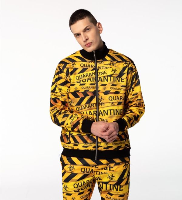 Mr. GUGU & Miss GO Mr. GUGU & Miss GO Man's Quarantine Track Jacket S-W-526 1828