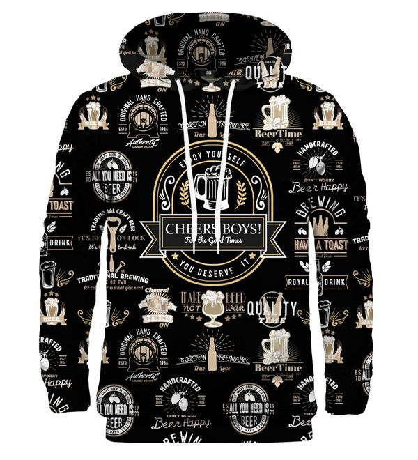 Mr. GUGU & Miss GO Mr. GUGU & Miss GO Unisex's Hoodie Kangaroo H-K1882