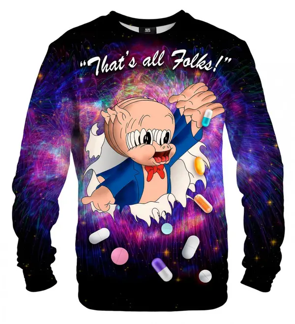 Mr. GUGU & Miss GO Mr. GUGU & Miss GO Unisex's Sweater S-PC1655