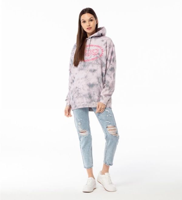 Mr. GUGU & Miss GO Mr. GUGU & Miss GO Woman's Honey Bears Hoodie OVS-FM 2399