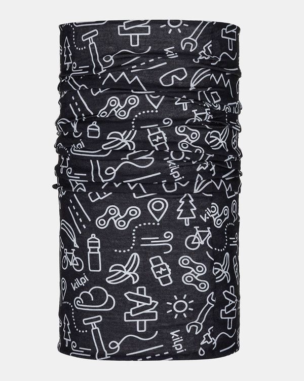 Kilpi Multifunctional scarf KILPI DARLIN-U Black - White