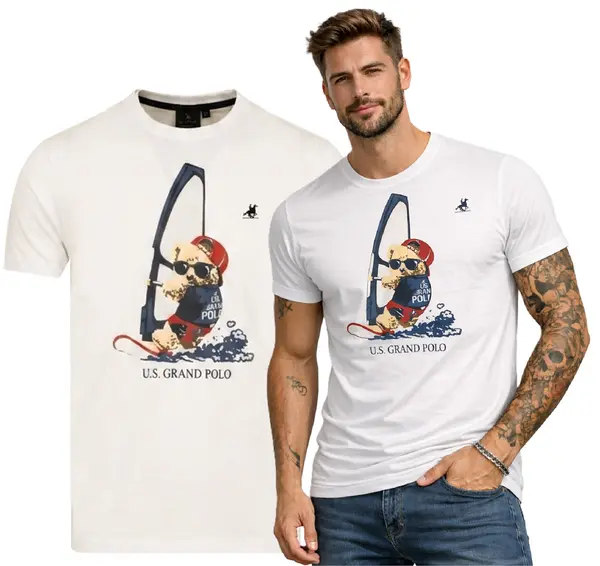 U.S. GRAND POLO EQUIPMENT & APPAREL Muška američka GRAND POLO majica kratkih rukava