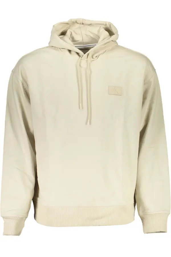 Calvin Klein Muška bež majica s kapuljačom Calvin Klein