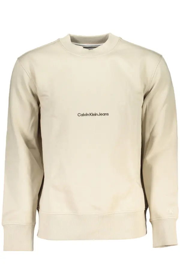 Calvin Klein Muška bež majica s kapuljačom Calvin Klein