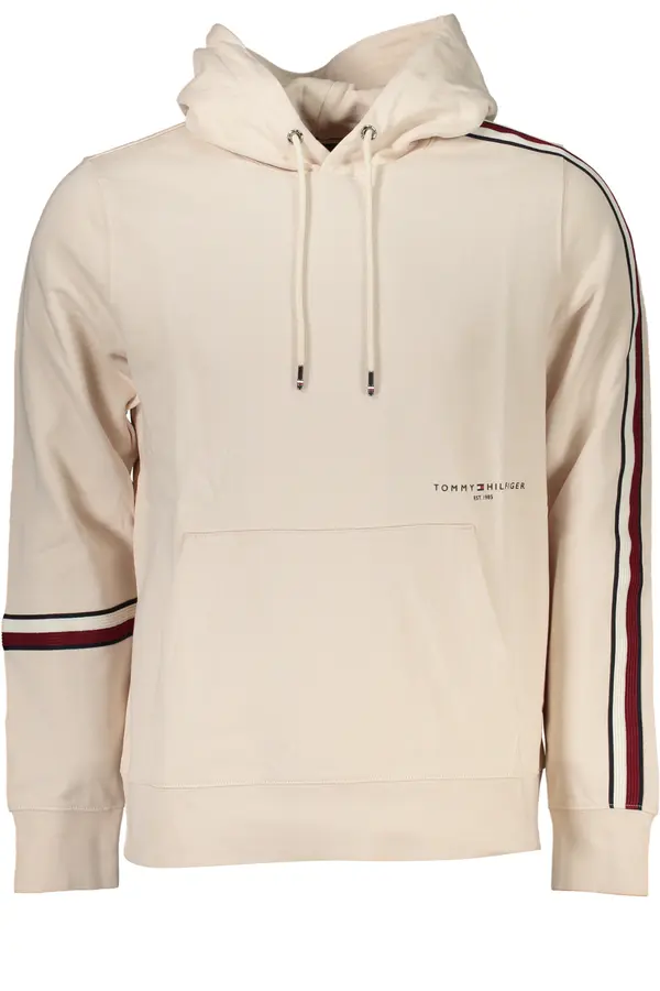Tommy Hilfiger Muška bež majica s kapuljačom Tommy Hilfiger