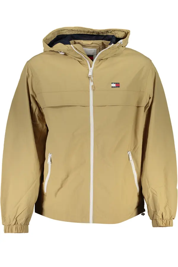 Tommy Hilfiger Muška bež sportska jakna Tommy Hilfiger