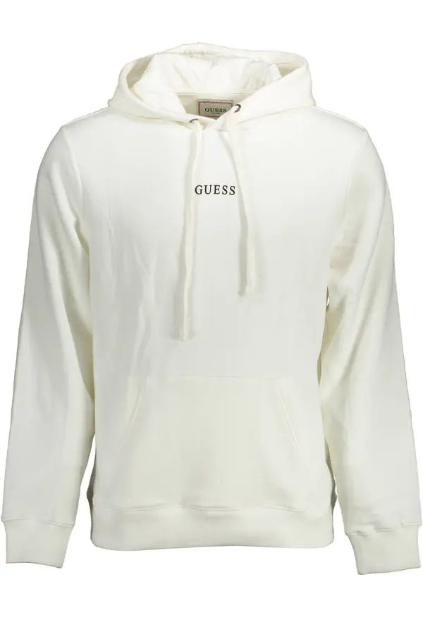 GUESS JEANS Muška bijela majica s kapuljačom GUESS JEANS