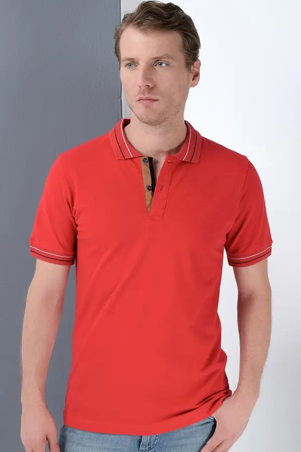 dewberry Muška bordo polo majica