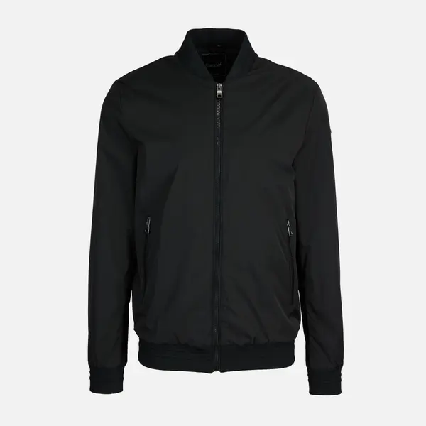 GEOX Muška crna bomber jakna Geox Avola