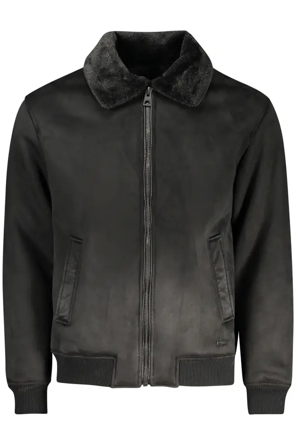 GUESS JEANS Muška crna bomber jakna