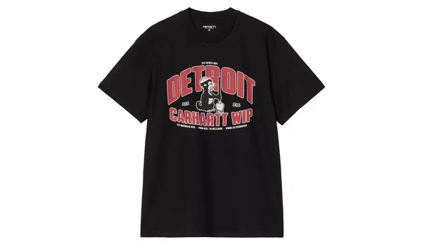 Carhartt Wip Muška crna majica kratkih rukava Carhartt WIP