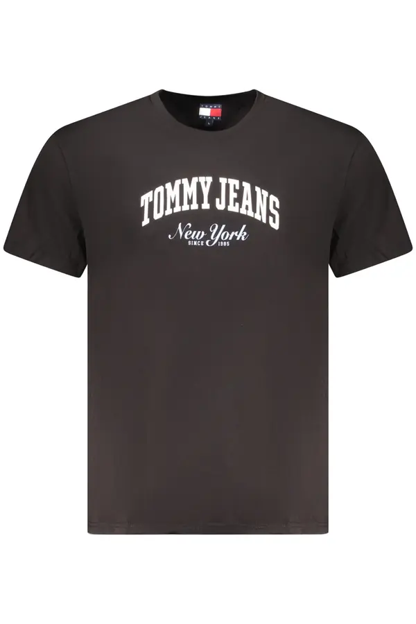 Tommy Hilfiger Muška crna majica kratkih rukava Tommy Hilfiger
