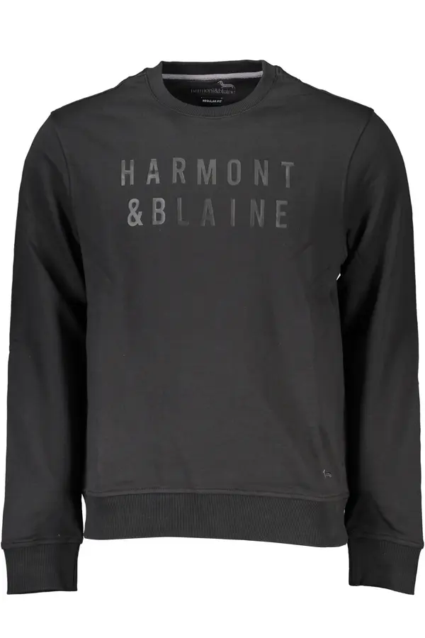 HARMONT &amp; BLAINE Muška crna majica s kapuljačom Harmont &amp; Blaine