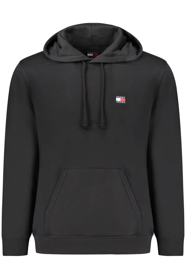Tommy Hilfiger Muška crna majica s kapuljačom