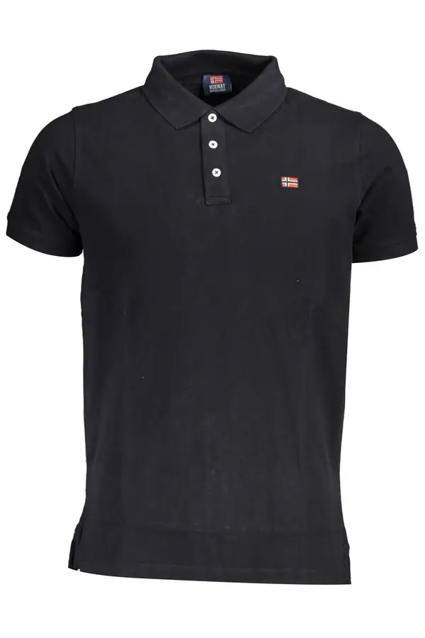 NORWAY 1963 Muška crna polo majica