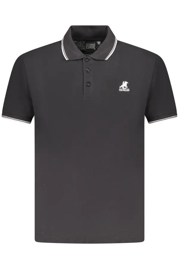 U.S. GRAND Muška crna polo majica