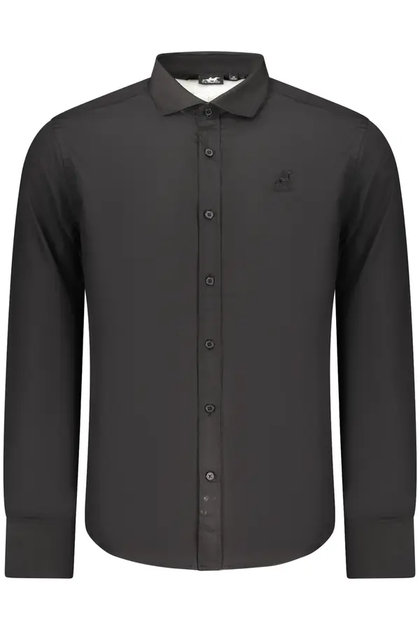 U.S. GRAND Muška crna slim fit košulja