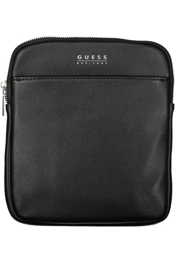 GUESS JEANS Muška crna torba preko ramena Guess