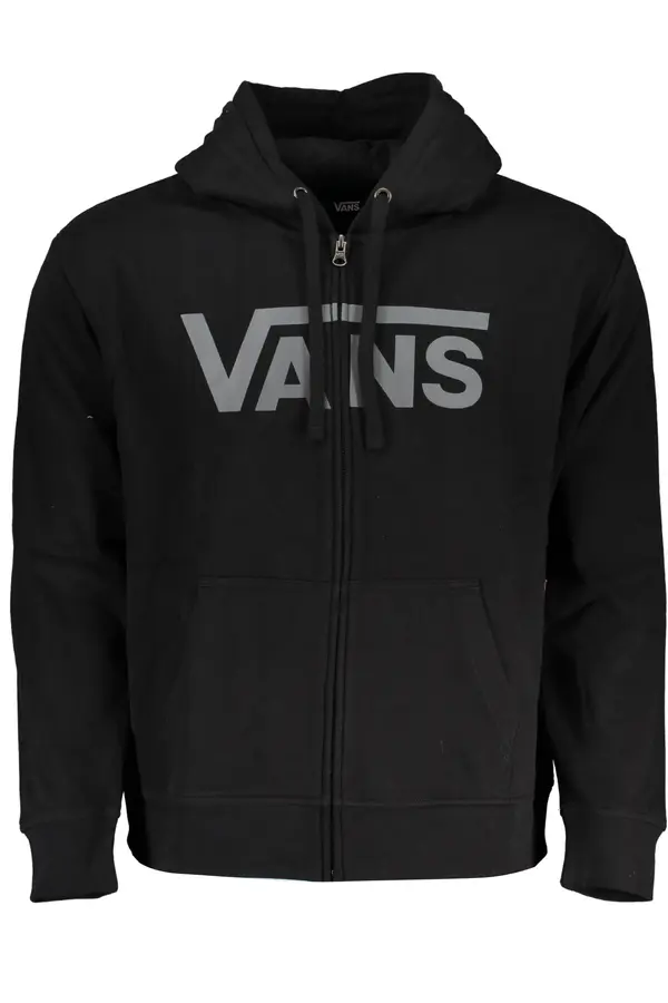 Vans Muška crna Vans majica s patentnim zatvaračem