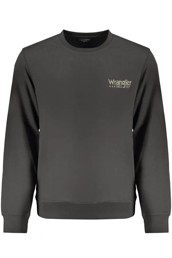 Wrangler Muška crna Wrangler majica s kapuljačom
