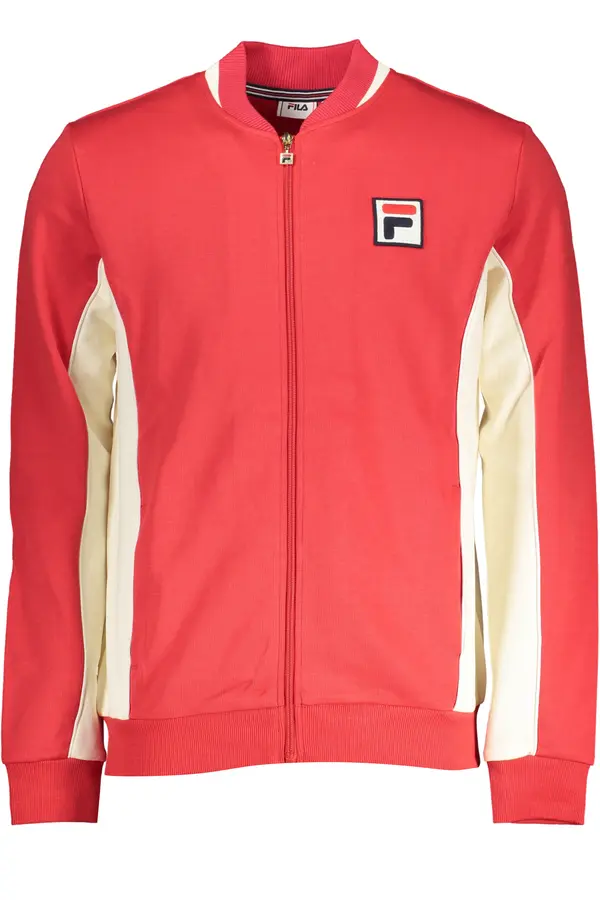 Fila Muška crvena FILA majica s patentnim zatvaračem