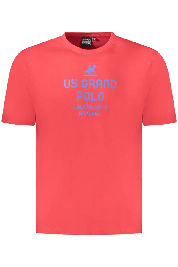 U.S. GRAND Muška crvena majica kratkih rukava US Grand Polo