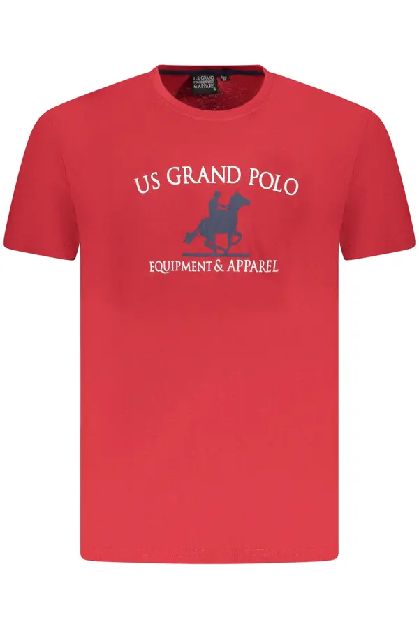 U.S. GRAND Muška crvena majica kratkih rukava US Grand Polo