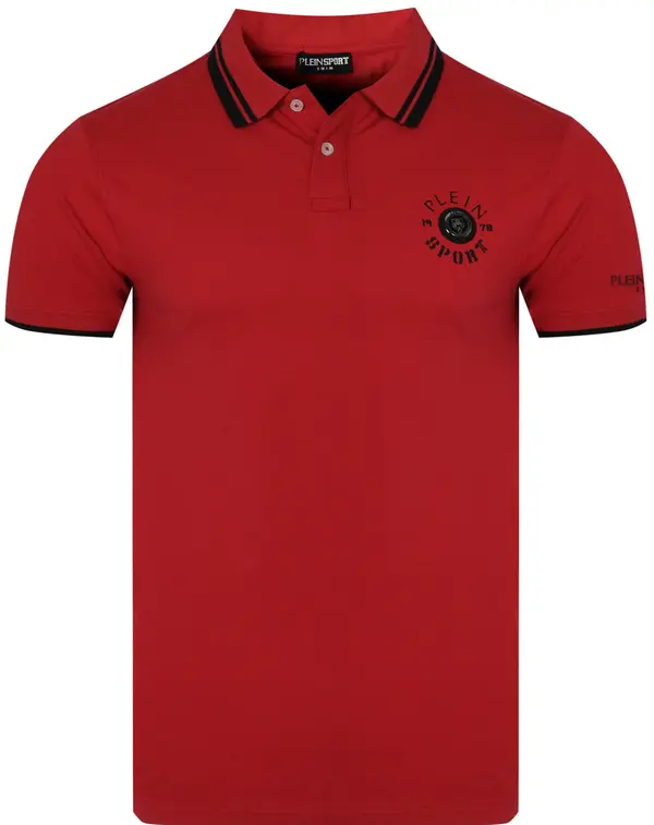 Plein Sport Muška crvena polo majica