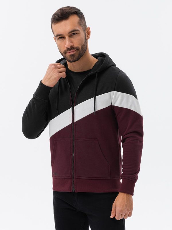 Ombre Muška dukserica Ombre Color Block