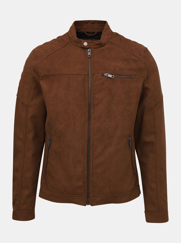 Jack & Jones Muška jakna od eko kože Jack & Jones Rocky