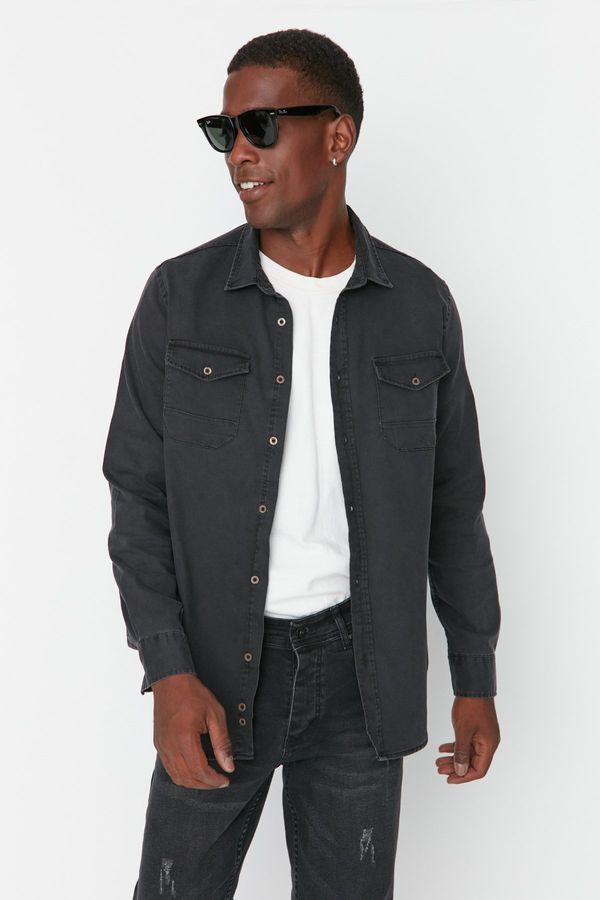 Trendyol Muška košulja Trendyol Denim