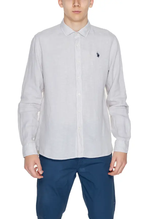 U.S. Polo Assn. Muška lanena košulja US Polo Assn.