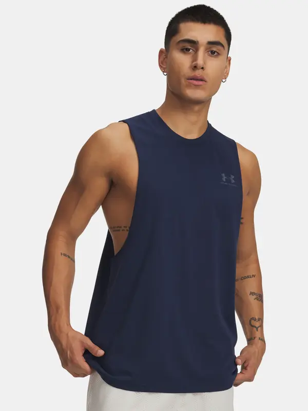 Under Armour Muška majica bez rukava Under Armour UA LEFT CHEST CUT OFF