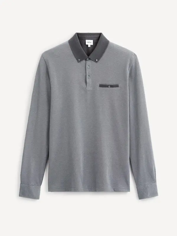 Celio Muška majica dugih rukava Celio Comfort